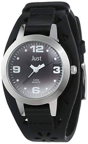 Just Watches Damen-Armbanduhr XS Analog Quarz Leder 48-S10250-BK