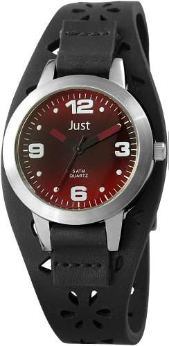 Just Watches Damen-Armbanduhr XS Analog Quarz Leder 48-S10250-RD