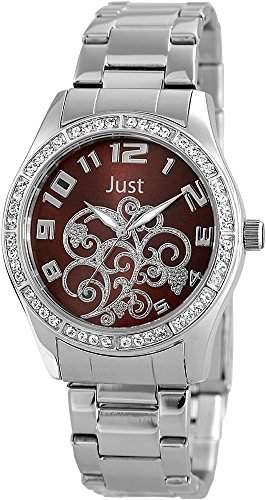 Just Watches Damen-Armbanduhr Analog Quarz Edelstahl 48-S10272-BR