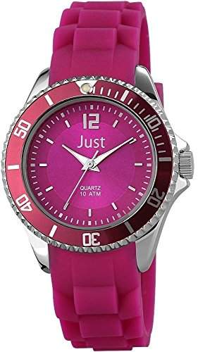 Just Watches Damen-Armbanduhr XS Analog Quarz Kautschuk 48-S3861-DPR