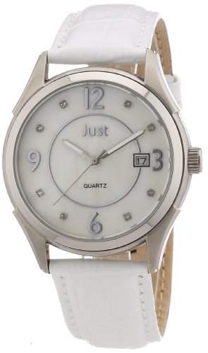 Just Watches Damen-Armbanduhr XS Analog Quarz Leder 48-S3895-WH