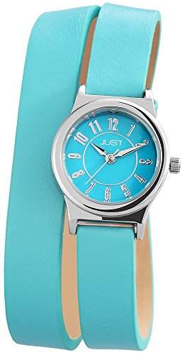 Just Watches Damen-Armbanduhr XS Analog Quarz Leder 48-S4062-HBL