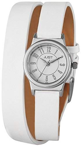 Just Watches Damen-Armbanduhr XS Analog Quarz Leder 48-S4062-WH