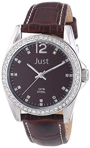 Just Watches Damen-Armbanduhr Analog Quarz Leder 48-S8194-BR