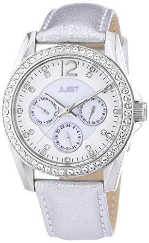 Just Watches Damen-Armbanduhr Analog Quarz Leder 48-S8196-SL