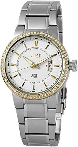 Just Watches Damen-Armbanduhr Analog Quarz Leder 48-S8265B-BC