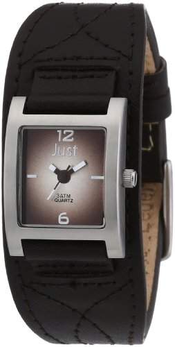 Just Watches Damen-Armbanduhr Analog Quarz Leder 48-S8976-DBR