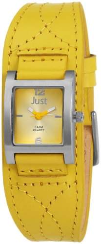 Just Watches Damen-Armbanduhr Analog Quarz Leder 48-S8976-YL