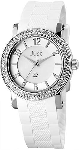 Just Watches Damen-Armbanduhr Analog Quarz Leder 48-S9048-SL