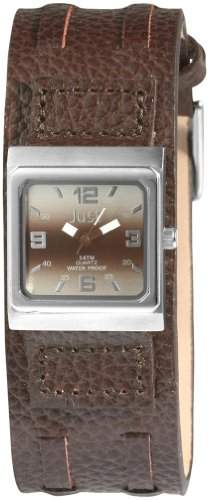 Just Watches Damen-Armbanduhr Analog Quarz Leder 48-S9237L-LBR