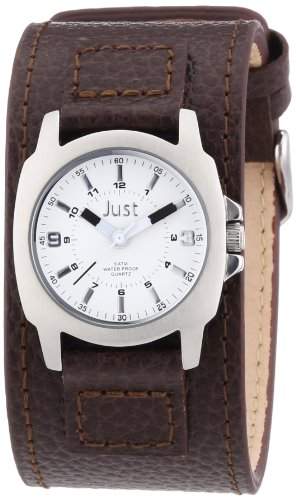 Just Watches Damen-Armbanduhr XS Analog Quarz Leder 48-S9238L-WH