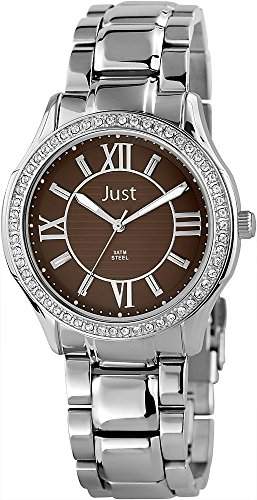 Just Watches Damen-Armbanduhr Analog Quarz Edelstahl 48-S9243-BR