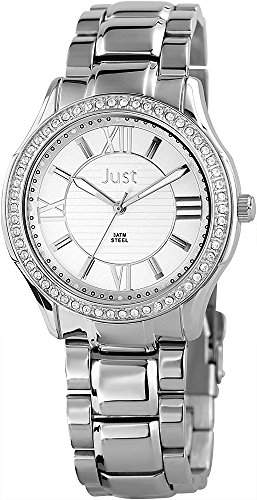 Just Watches Damen-Armbanduhr Analog Quarz Edelstahl 48-S9243-SL