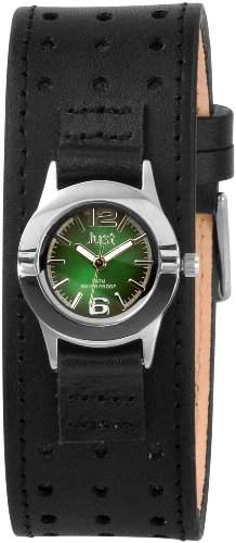 Just Watches Damen-Armbanduhr XS Analog Quarz Leder 48-S9257-GR