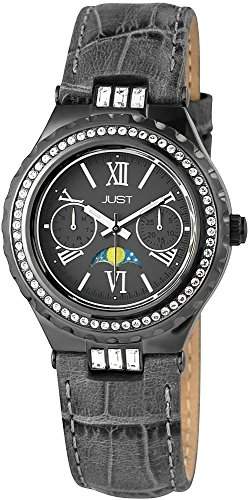 Just Watches Damen-Armbanduhr Analog Quarz Leder 48-S9254-GR