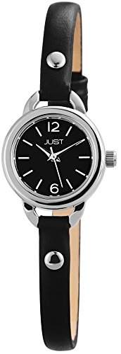 Just Watches Damen-Armbanduhr XS Analog Quarz Leder 48-S4064-BK