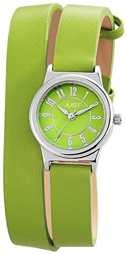 Just Watches Damen-Armbanduhr XS Analog Quarz Leder 48-S4062-GR