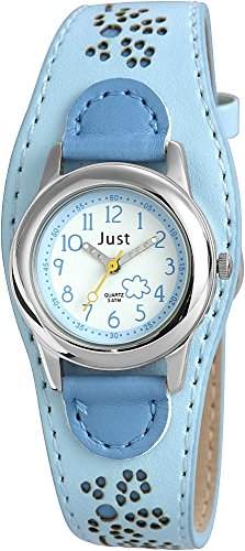 Just Watches Unisex-Armbanduhr Analog Quarz Kunstleder 48-S3912-BL