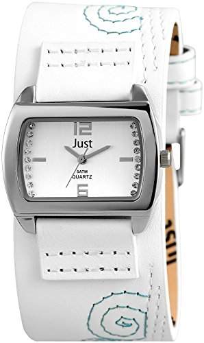 Just Watches Damen-Armbanduhr Analog Quarz Leder 48-S10419-SL