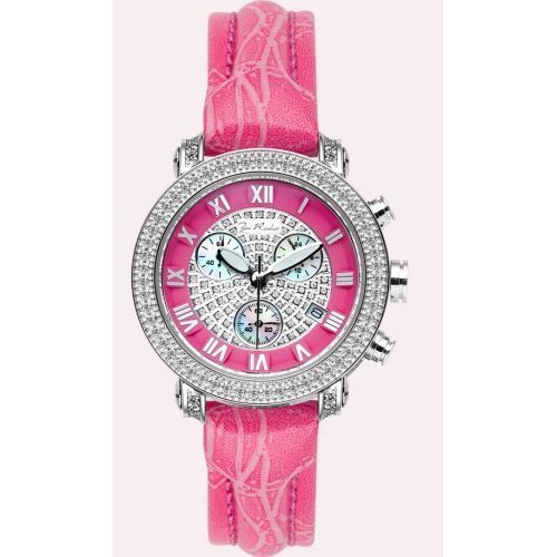 Joe Rodeo Womans Diamond Watch 0 60ct Leidenschaft rosa