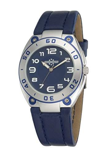 Chronostar Watches Herren-Armbanduhr ALUMINIUM Analog Quarz Leder R3751224002