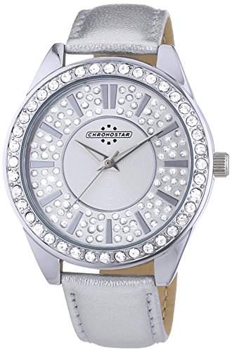 Chronostar Watches Damen-Armbanduhr Analog Quarz Leder R3751229501