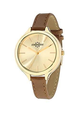 Chronostar Watches Damen-Armbanduhr MELODY Analog Quarz Leder R3751234501