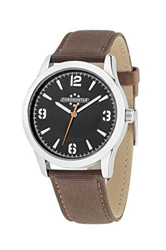 Chronostar Watches Herren-Armbanduhr FRANKLIN Analog Quarz Nylon R3751236003