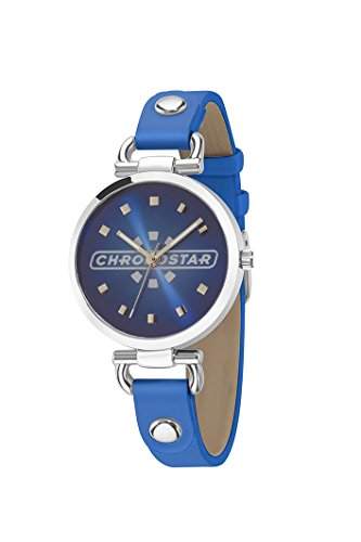 Chronostar Watches Damen-Armbanduhr QUEEN Analog Quarz Edelstahl beschichtet R3751239503