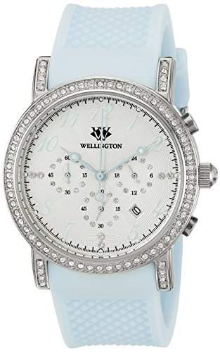 Wellington Damen-Armbanduhr Analog Silikon Amberley WN505-113