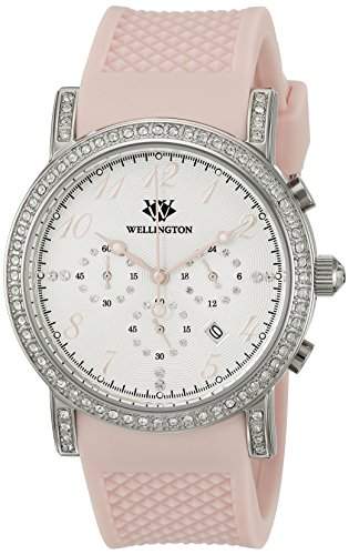 Wellington Damen-Armbanduhr Analog Silikon Amberley WN505-118