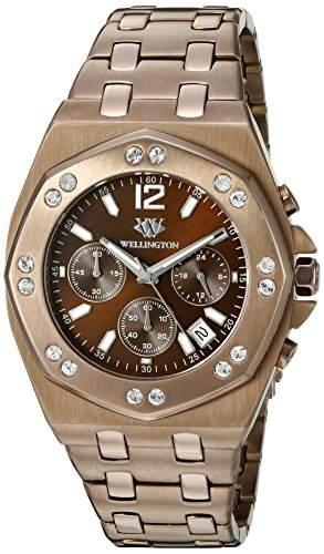 Wellington Herren-Armbanduhr XL Darfield Analog Edelstahl beschichtet WN511-095