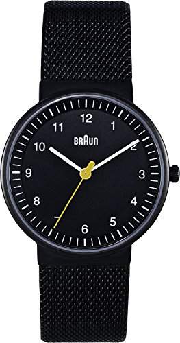 Braun Damen-Armbanduhr XS BN0031BKBKMHL Analog Edelstahl