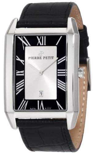 Pierre Petit Herren-Armbanduhr Paris Analog Leder P-777A