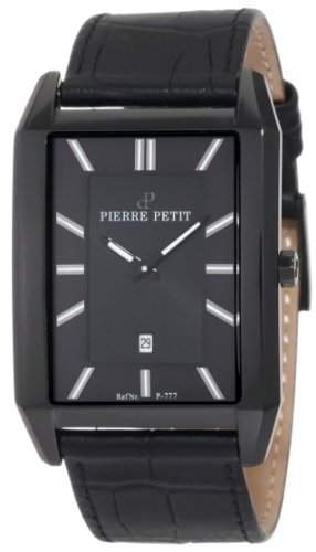 Pierre Petit Herren-Armbanduhr Paris Analog Leder P-777B