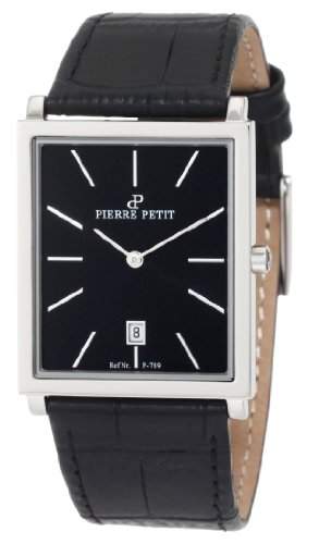 Pierre Petit Herren-Armbanduhr Nizza Analog Leder P-789A