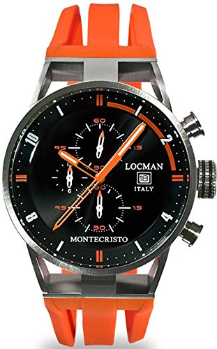 Locman Uhren Herrenchronograph Montechristo 051000BKFOR0GOO