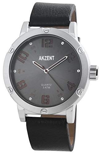 Akzent Herren-Armbanduhr Analog Quarz verschiedene Materialien SS7521600014