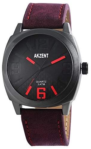 Akzent Herren-Armbanduhr Analog Quarz verschiedene Materialien SS7571400011