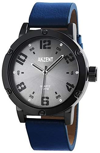 Akzent Herren-Armbanduhr Analog Quarz verschiedene Materialien SS7571800014