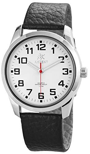 Akzent Herren-Armbanduhr XL Analog Quarz verschiedene Materialien SS7722000021