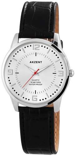 Akzent Herren-Armbanduhr XL Analog Quarz verschiedene Materialien ss7722500016