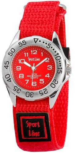 Sportline Damen-Armbanduhr XS Analog Quarz Textil 120025000001