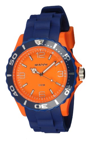Waooh Uhr MC42 Bicolor Blau orange