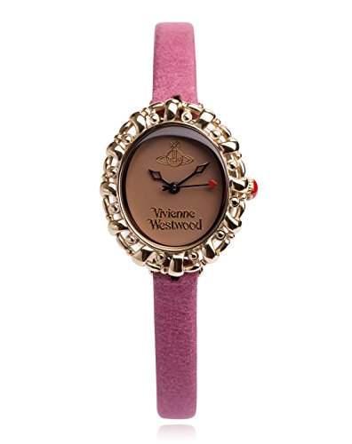 Vivienne Westwood Damen-Armbanduhr Rococo II Analog Leder rot VV005SMBY