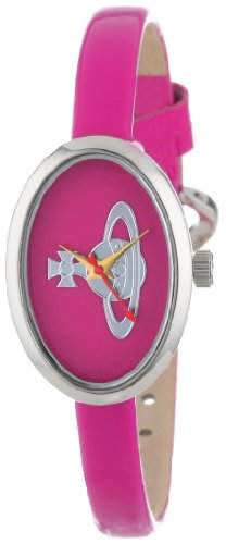 Vivienne Westwood Damen-Armbanduhr Medal Analog Leder pink VV019PK