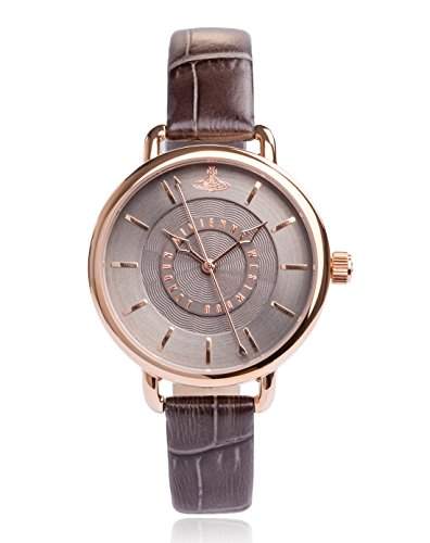 Vivienne Westwood Damen-Armbanduhr Gainsborough Analog Quarz Leder VV076CHCH