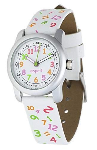 Esprit Maedchen Watch Classroom Jumble Weiss ES000FA4025U