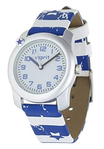 Esprit Unisex-Kinder Armbanduhr Nautical Sailor blau ES105284009U