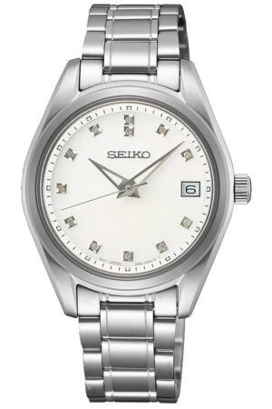 Seiko SUR579P1 Damenuhr mit Saphirglas Perlmutt